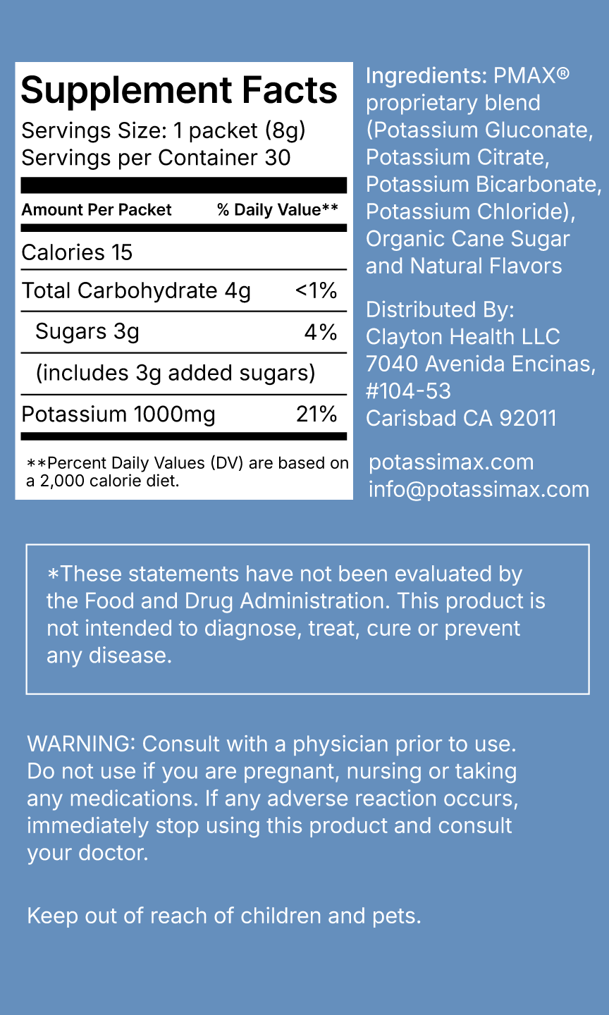 PotassiMax: PMAX1000